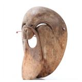 Lot 243 Inuit Wood Carved Beaver Mask