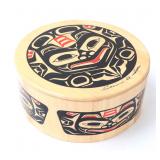 Lot 247 NWC Haida Bichrome Painted Box
