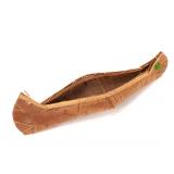 Lot 263 Small Birchwood Canoe Model