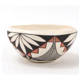 Lot 265 Mary Torivio Sign Polychrome Bowl