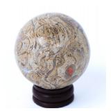 Lot 329 Lovely Preserved Dinosaur Bone Sphere