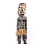 Lot 407 Large Papua New Guinea Standing Male Figure