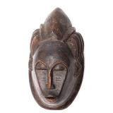 Lot 434 Male Baule Portrait Mask, Ivory Coast