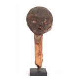 Lot 438 Boccio Voodoo Head Fragment, Fon Peoples 20th c.