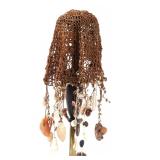 Lot 446 Womans Rattan & Shell Wedding Veil