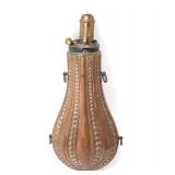 Lot 75 Copper Black Powder Flask with Spout