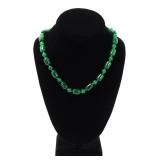 Lot 95 Lovely Chinese Jade Style Necklace