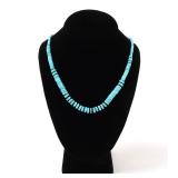 Lot 113 Beautiful Raw Natural Turquoise Necklace