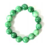 Lot 176 Gorgeous Natural Chinese Jade Bead Bracelet