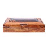 Lot 186 Gorgeous Burl Wood Jewelry Box, Silk Lined