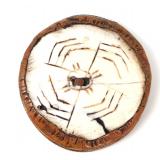 Lot 203 Lovely Hand Hammered Spider Bone Pendant