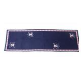 Lot 217 Lovely Cashmere Blue & Pink Louis Vuitton Scarf