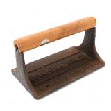 Lot 241 Cast Iron Bacon Press