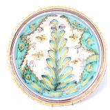 Lot 248 Scarce El Puente Del Arzobispo Pine plate, Early 19th c.