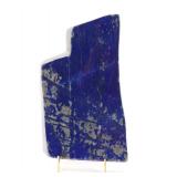 Lot 261 Gorgeous Natural Raw Lapis Lazuli Slab on Stand