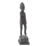 Lot 315 Wood Carved Figure of a Deity