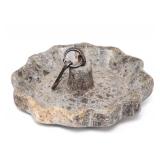 Lot 322 Yemenite Stone Oil Lamp