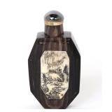 Lot 366 Lovely Chinese Carved Snuff Bottle