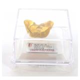 Lot 370 Cased Chinese High Wing Ingot