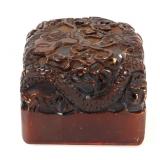 Lot 421 Chinese Wood Carved Seal Stamp