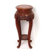 Lot 424 Chinese Wood Carved Entryway Stand