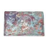 Lot 425 Chinese Bronze Zoomorphic Plaque