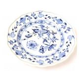 Lot 483 Meissen Blue & White Painted Porcelain Plate