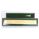 Lot 486 Cased Brass Indonesian Quill