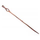 Lot 490 Dominican Republic of Congo Wood Figural Cane, 20th Century