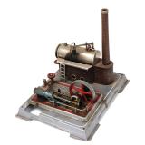 Lot 491 Wilesco D16 Live Steam Engine and Boiler Tabletop Toy