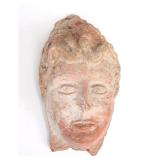 Lot 493 Old Terracotta Head in the Greek Style