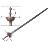 Lot 16 Spanish Colonial Cup Hilt Rapier, 17th c.