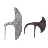 Lot 21 Early American Excavated Axe & Halberd