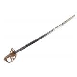Lot 27 English Infantry Officer Sword, George IV P1822