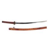 Lot 43 Japanese Type 98 Katana Sword w Ancestral Koto Blade