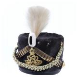 Lot 129 Old German WWI style Shako Hat