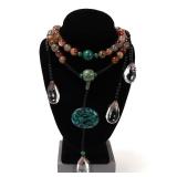 Lot 159 Stunning Tibetan Rosary Necklace