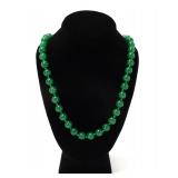 Lot 179 Lovely Chinese Jade Style Necklace