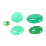 Lot 183 Group of Five Jade Style Stones