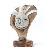 Lot 231 PNW Inuit Moon & Face Mask Lunar Tuunraq