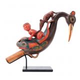 Lot 232 Beautiful PNW Ceremonial Hand Rattle