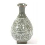 Lot 297 Beautiful Korean Celedon Glazed Vase