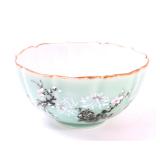 Lot 313 Lovely Green Glazed Japanese Bowl
