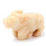 Lot 319 Lovely Chinese Hardstone Bull