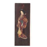 Lot 326 Hand Painted Geisha on Panel