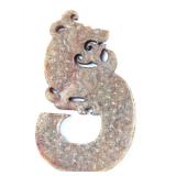 Lot 335 Chinese Archaistic Zoomorphic Jade Style Plaque