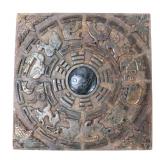 Lot 338 Handsome Chinese Carved Zodiac Calendar