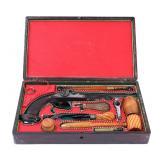 Lot 2 Officers Percussion Pistol by LePage Aine
