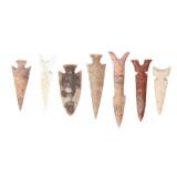 Lot 17 Collection of Hand Knapped Points