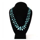 Lot 81 Gorgeous Dual Strand Turquoise Necklace